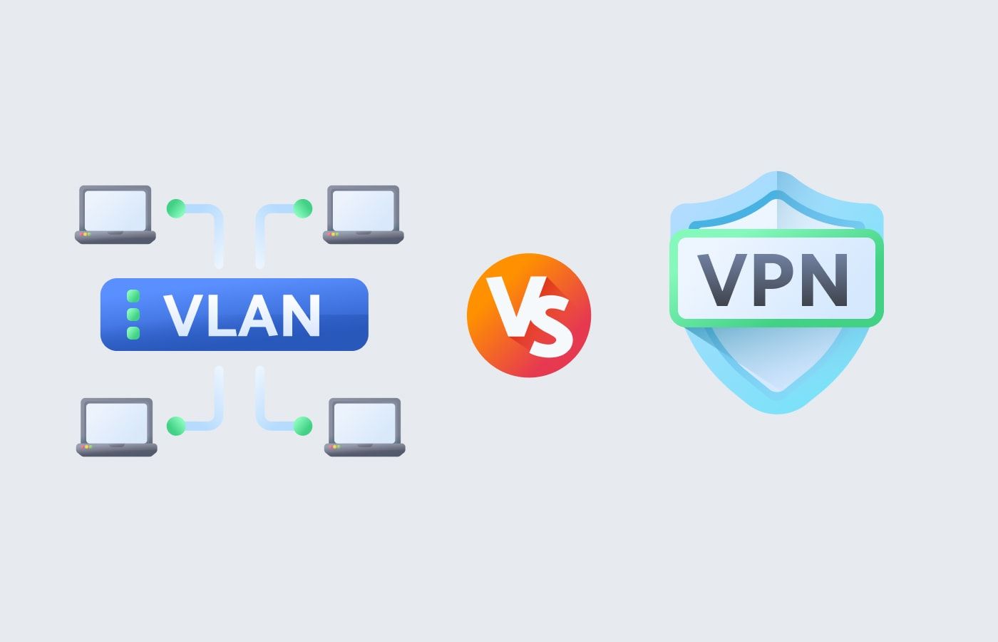 What is the difference between a VPN and VLAN?